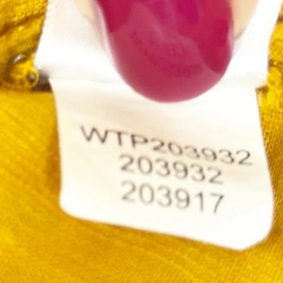 J. Jill Pleated Swiss Dot Cotton Top (PM) - Picture 10 of 10